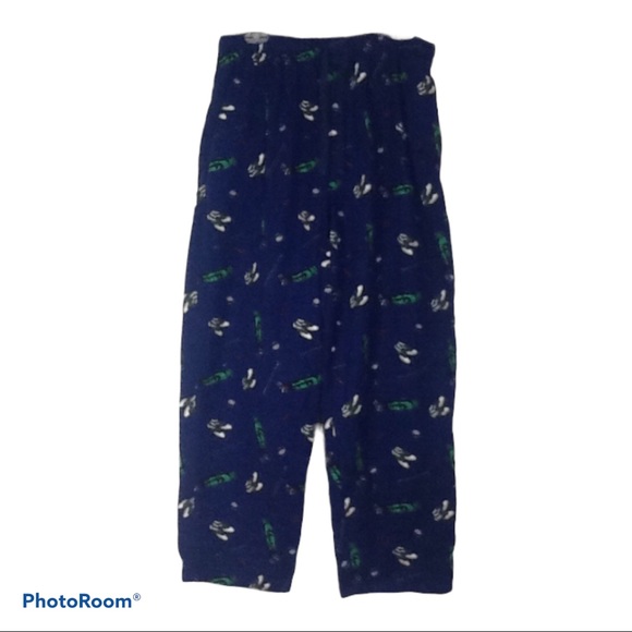 Varsity Sleepwear Golf Print Cotton PJ Sleep Pant - Picture 2 of 11
